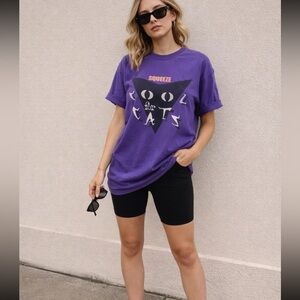 Purple Graphic T-Shirt